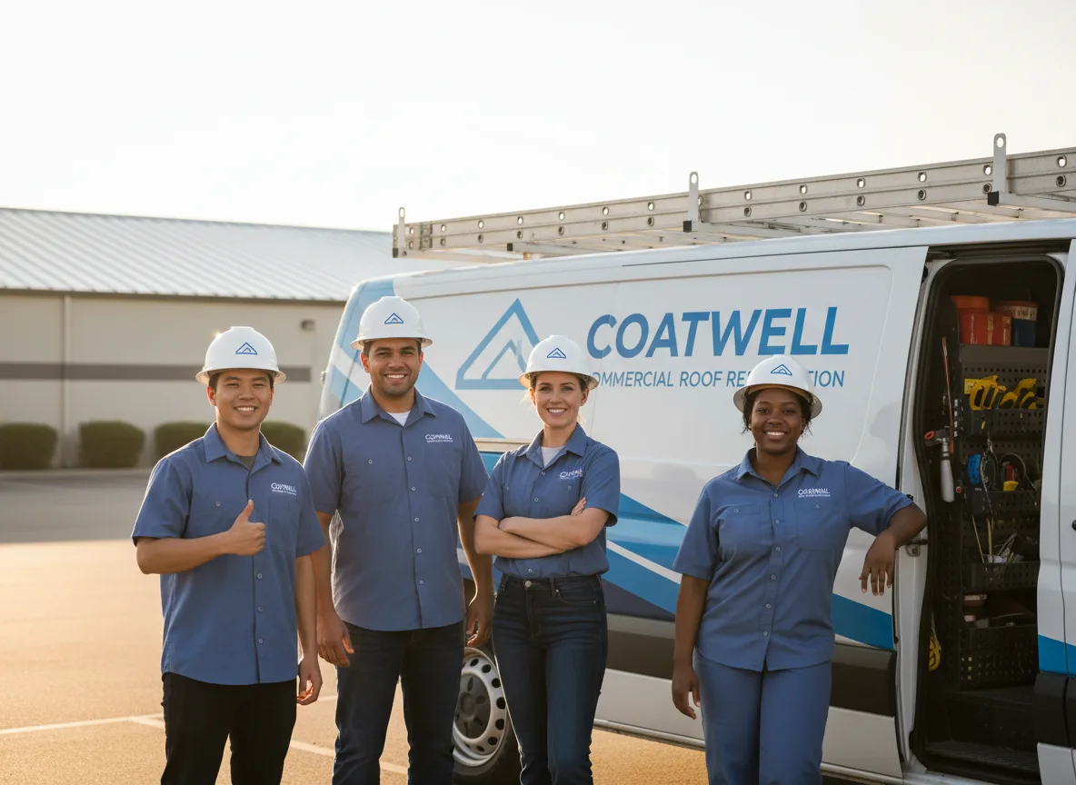 Commercial roof coating company in Peachland, NC
